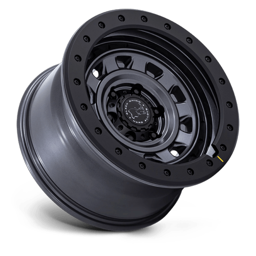 Black Rhino Hard Alloys Br023 Xplorer 17X9 5X127 -12MM Matte Gunmetal W/ Matte Blk-Lp