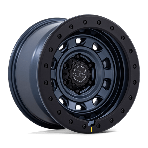 Black Rhino Hard Alloys Br023 Xplorer 17X9 5X127 -12MM Metallic Blue W/ Matte Black L
