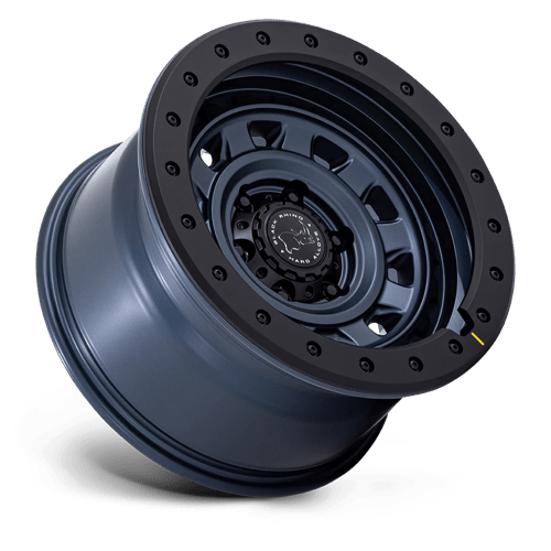 Black Rhino Hard Alloys Br023 Xplorer 17X9 5X127 -12MM Metallic Blue W/ Matte Black L