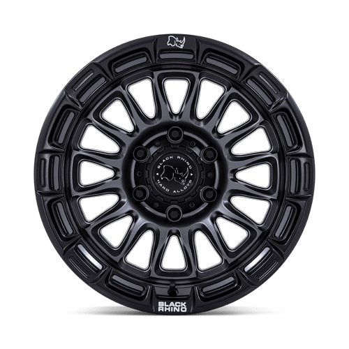 Black Rhino Hard Alloys Br025 Rival 20X9 6X139.7 +1MM Matte Gunmetal W/ Matte Blk-Lp