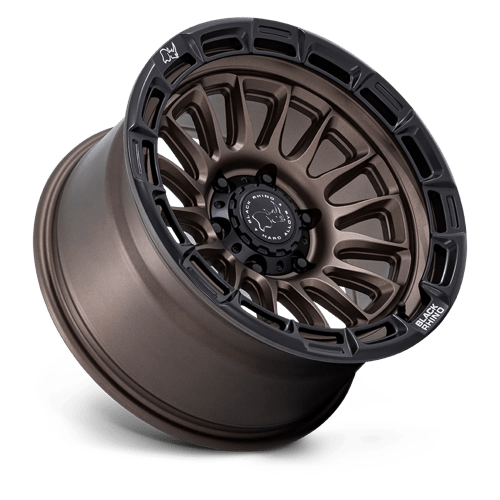 Black Rhino Hard Alloys Br025 Rival 17X8.5 5X127 +10MM Burnt Bronze W/ Matte Blk-Lp