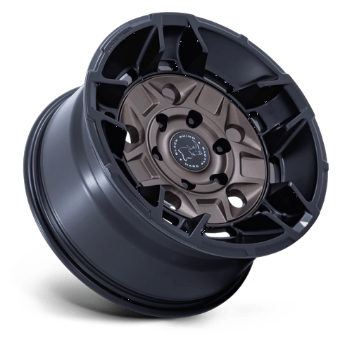 Black Rhino Hard Alloys Br028 Guard 17X8.5 6X139.7 +0MM Burnt Bronze W/ Matte Blk-Lp