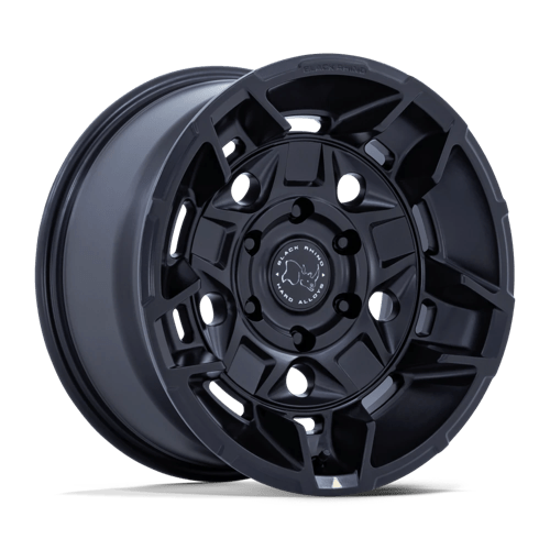 Black Rhino Hard Alloys Br028 Guard 17X8.5 6X139.7 +25MM Matte Black