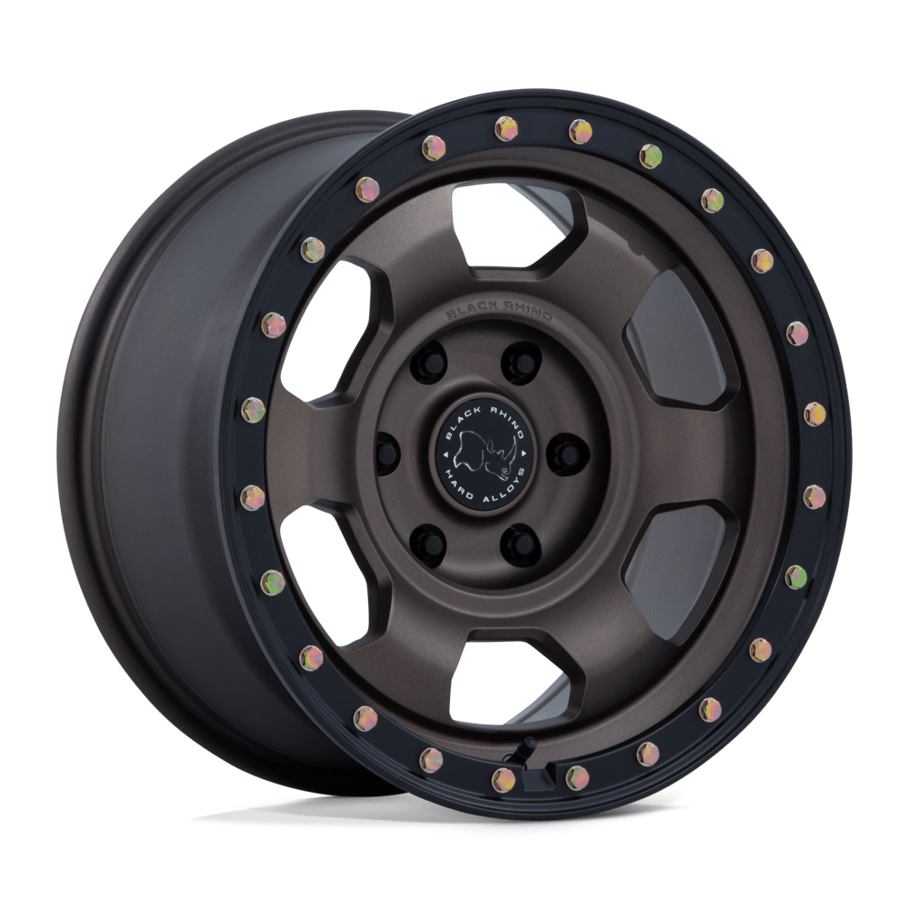 Black Rhino Hard Alloys Br029 Trooper 17X8.5 6X139.7 -10MM Burnt Bronze W/ Matte Blk-Lp