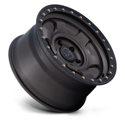 Black Rhino Hard Alloys Br029 Trooper 17X8.5 6X139.7 +25MM Burnt Bronze W/ Matte Blk-Lp