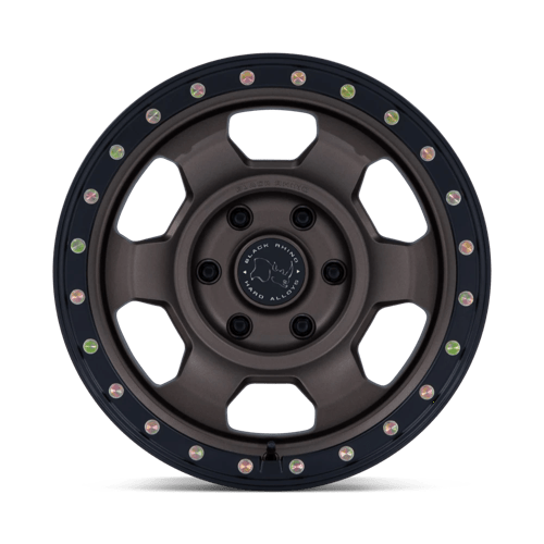 Black Rhino Hard Alloys Br029 Trooper 17X8.5 5X127 -10MM Burnt Bronze W/ Matte Blk-Lp