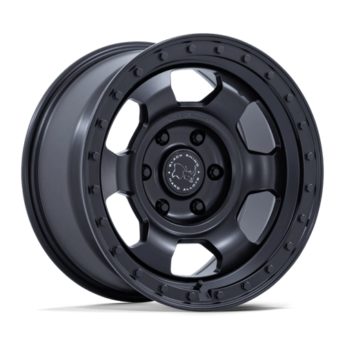 Black Rhino Hard Alloys Br029 Trooper 17X8.5 6X139.7 +25MM Matte Black