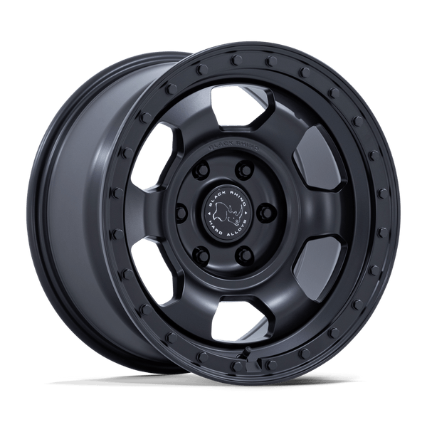 Black Rhino Hard Alloys Br029 Trooper 17X8.5 5X114.3 +25MM Matte Black