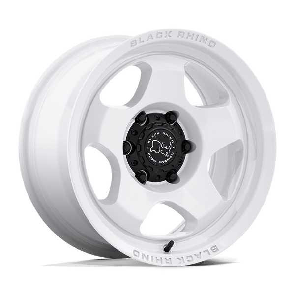 Black Rhino Hard Alloys Br031 Sol 17X9 6X135 +12MM Gloss White