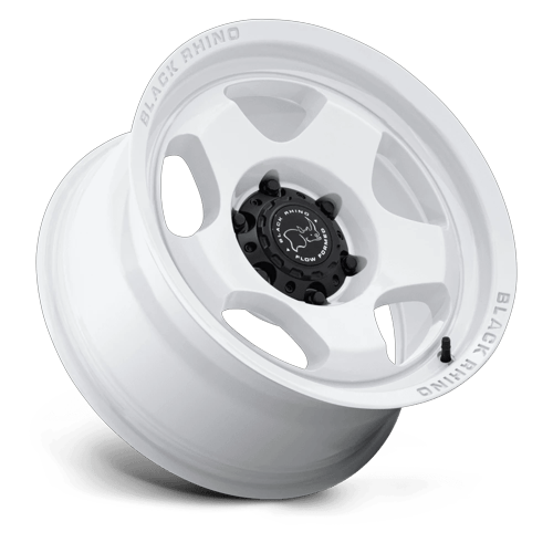 Black Rhino Hard Alloys Br031 Sol 17X9 6X139.7 +12MM Gloss White