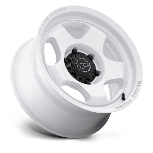 Black Rhino Br031 Sol 17X8 5X114.3 +30MM Gloss White