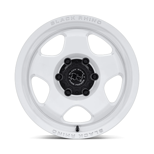 Black Rhino Hard Alloys Br031 Sol 17X8.5 5X127 +0MM Gloss White