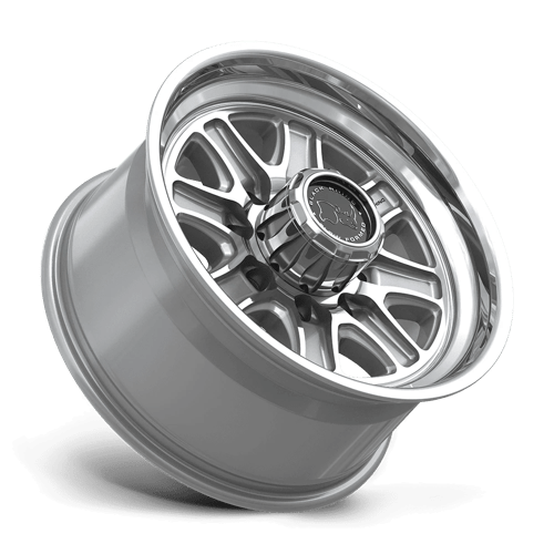 Black Rhino Hard Alloys Br032 Echo 18X9 8X170 +12MM Gloss Silver W/ Machined Face