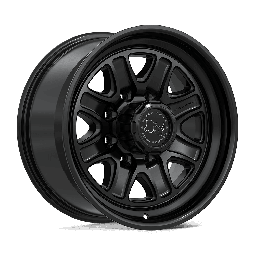 Black Rhino Hard Alloys Br032 Echo 18X9 8X180 +12MM Matte Black