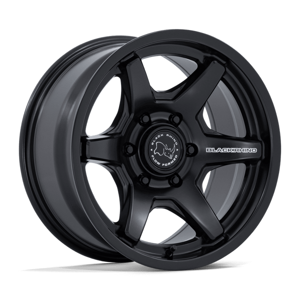 Black Rhino Hard Alloys Br035 Kuma 17X8.5 5X114.3 +25MM Matte Black