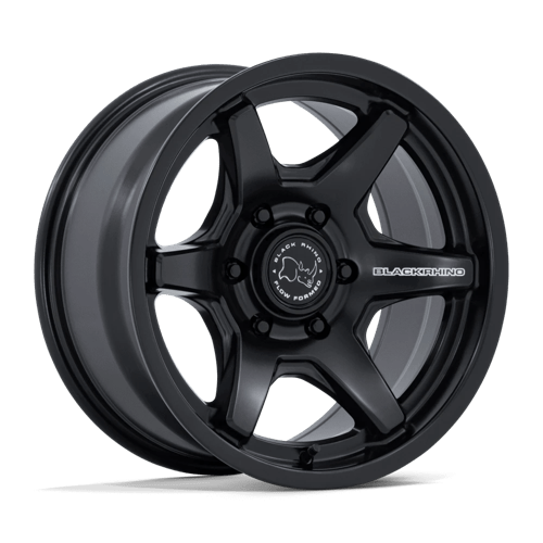 Black Rhino Hard Alloys Br035 Kuma 17X8.5 5X130 +25MM Matte Black