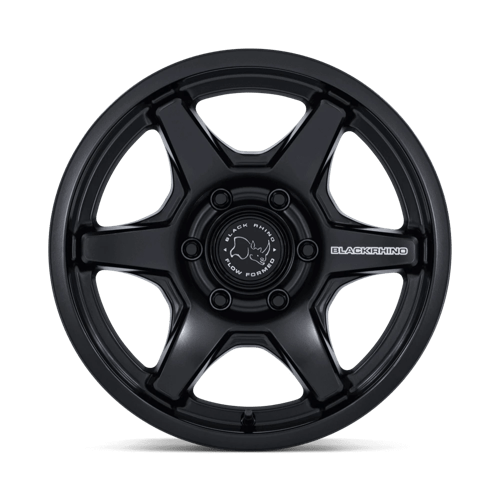 Black Rhino Hard Alloys Br035 Kuma 17X8.5 5X114.3 +25MM Matte Black