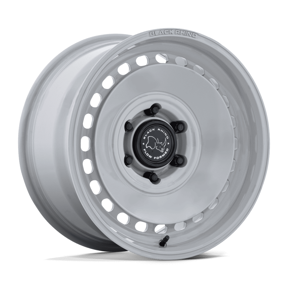 Black Rhino Hard Alloys Br036 Basin 17X8 6X130 +32MM Grayspace