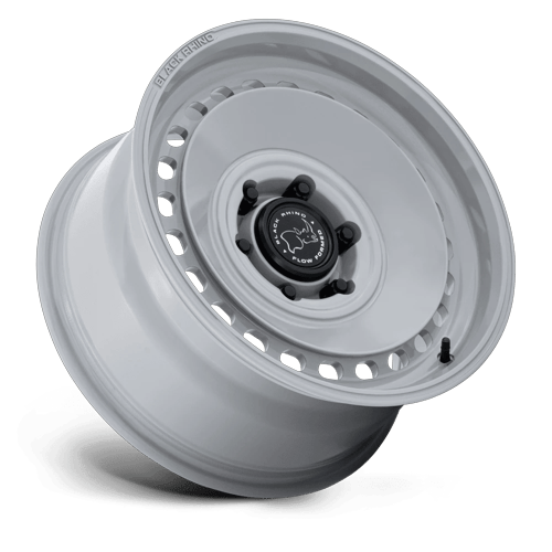 Black Rhino Hard Alloys Br036 Basin 17X8.5 6X139.7 +25MM Grayspace