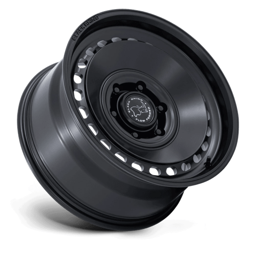 Black Rhino Hard Alloys Br036 Basin 17X8.5 5X127 +0MM Matte Black