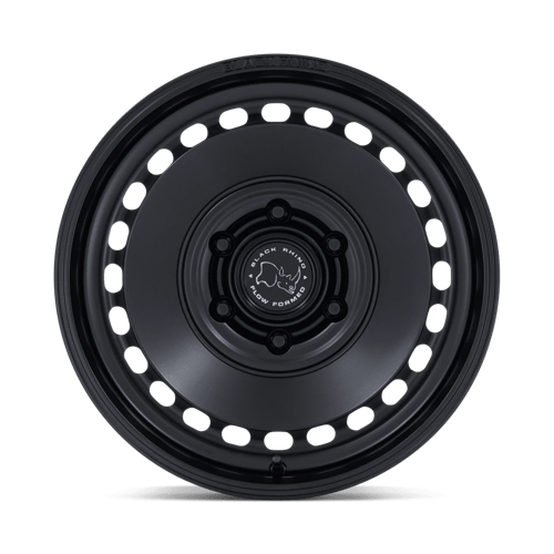 Black Rhino Hard Alloys Br036 Basin 17X8.5 6X139.7 +25MM Matte Black
