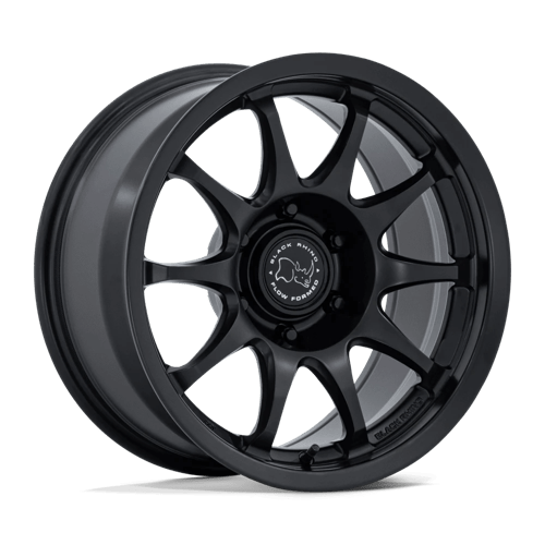 Black Rhino Hard Alloys Br038 Ronin 17X8.5 6X135 +25MM Matte Black