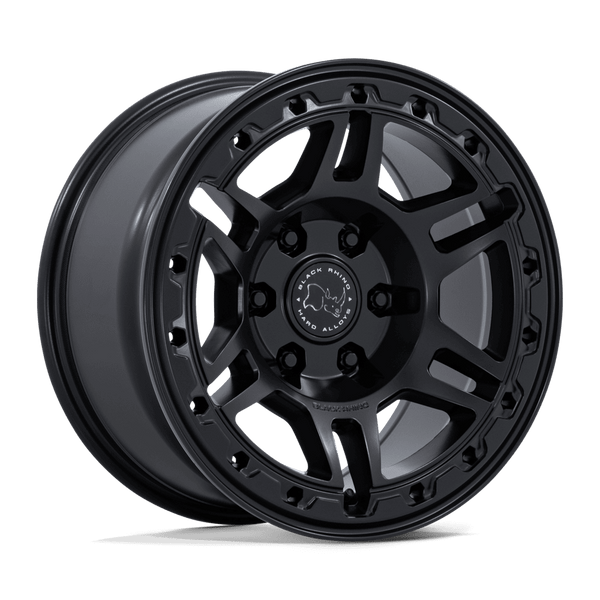 Black Rhino Hard Alloys Br039 Vanguard 17X8 6X139.7 +32MM Matte Black