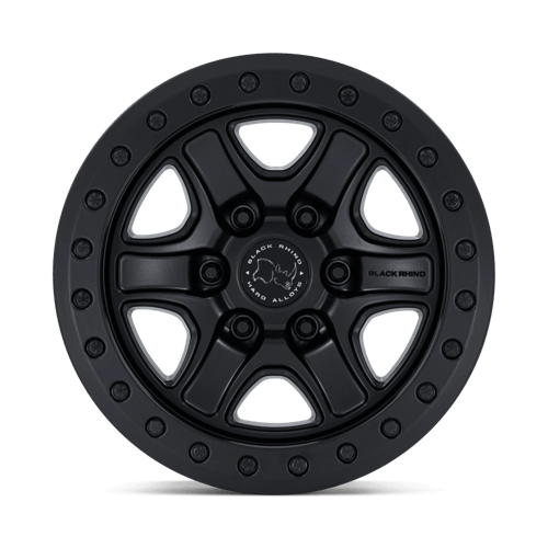 Black Rhino Hard Alloys Br200 Echo Trail Lock Beadlock 18X9 6X135 +12MM Matte Black