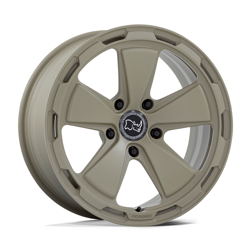 Black Rhino Taiga 18X8 5X130 +20MM Matte Stone Gray