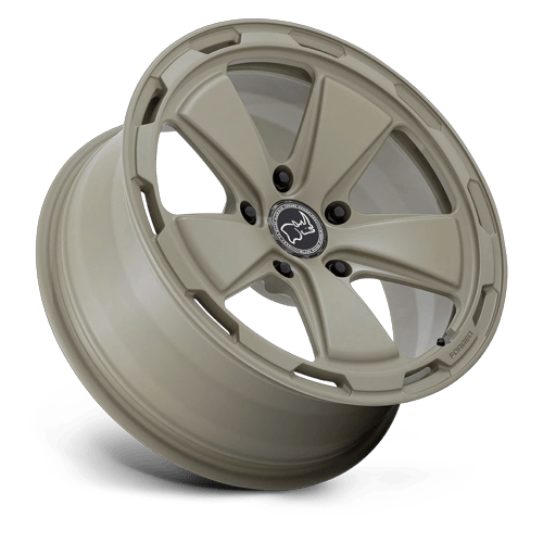 Black Rhino Taiga 18X8 5X130 +20MM Matte Stone Gray