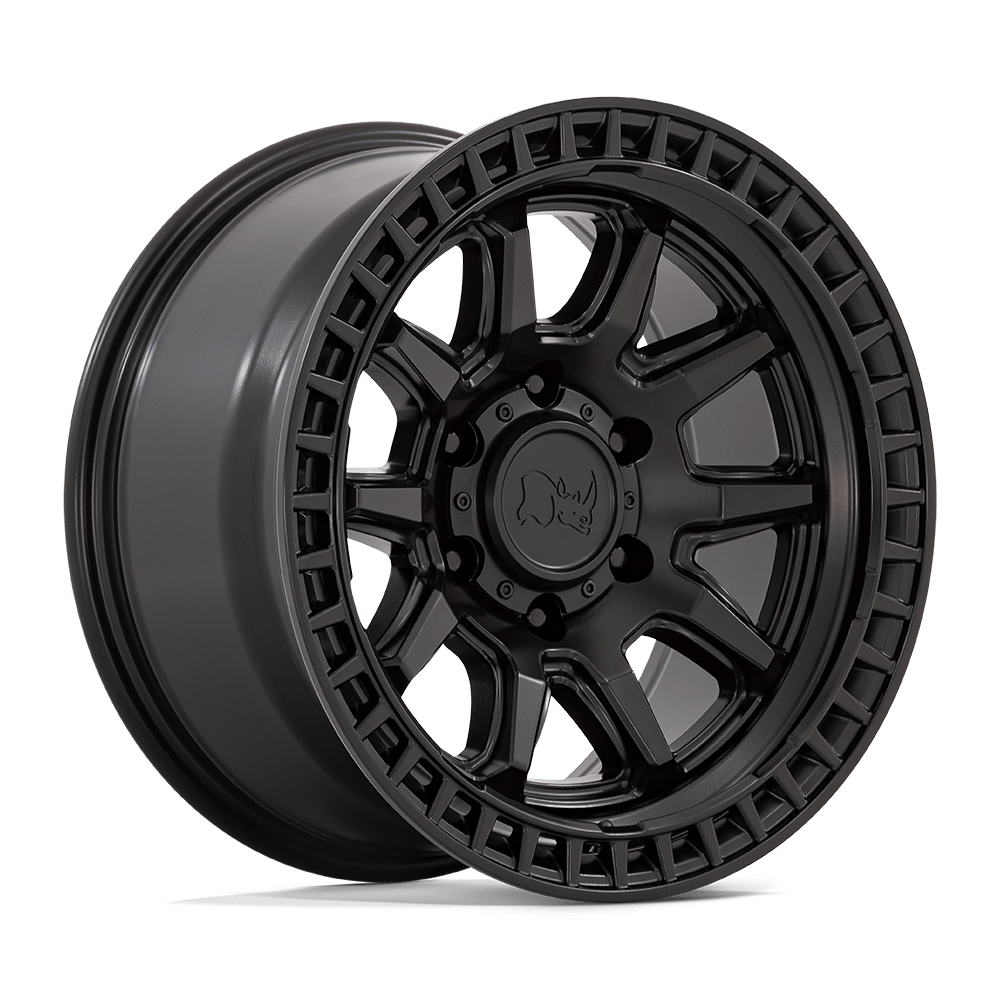Black Rhino Hard Alloys Calico 20X9 6X139.7 +0MM Matte Black