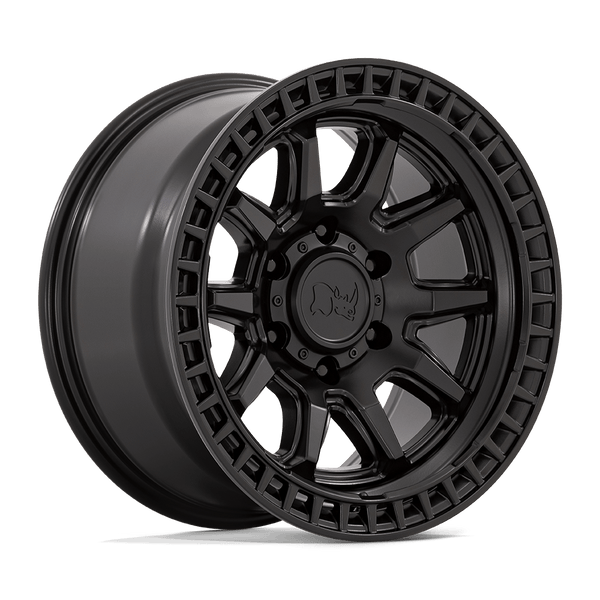 Black Rhino Calico 17X8.5 5X127 +0MM Matte Black