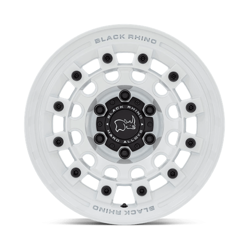 Black Rhino Hard Alloys Fuji 17X8 5X114.3 +30MM Gloss White