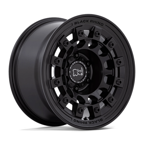 Black Rhino Hard Alloys Fuji 17X9 5X127 -12MM Matte Black