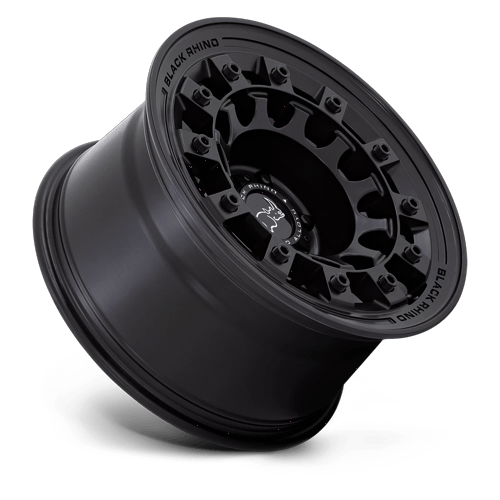 Black Rhino Hard Alloys Fuji 17X8 5X114.3 +38MM Matte Black