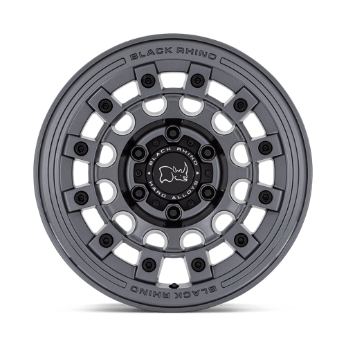 Black Rhino Hard Alloys Fuji 17X8 5X114.3 +38MM Matte Gunmetal
