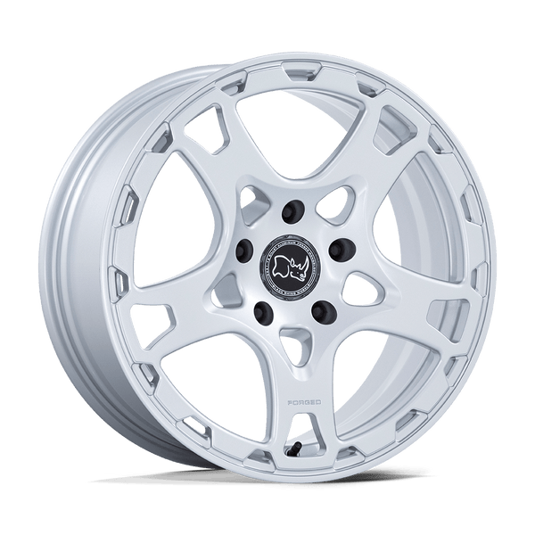 Black Rhino Klaue 18X8 5X130 +20MM Matte Silver