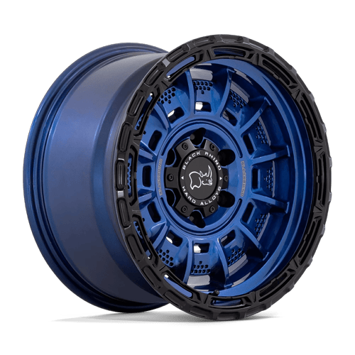 Black Rhino Hard Alloys Legion 20X10 8X180 -18MM Cobalt Blue W/ Black Lip