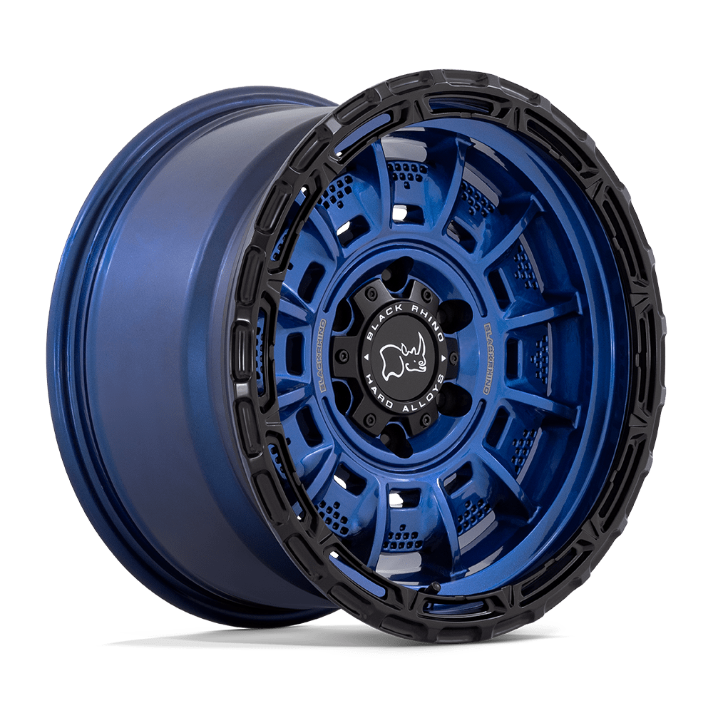 Black Rhino Hard Alloys Legion 20X10 6X135 -18MM Cobalt Blue W/ Black Lip