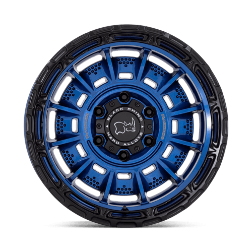 Black Rhino Hard Alloys Legion 20X10 8X170 -18MM Cobalt Blue W/ Black Lip