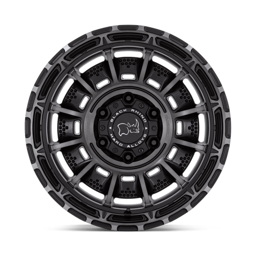 Black Rhino Hard Alloys Legion 17X9 6X139.7 +0MM Matte Black Gray Tint