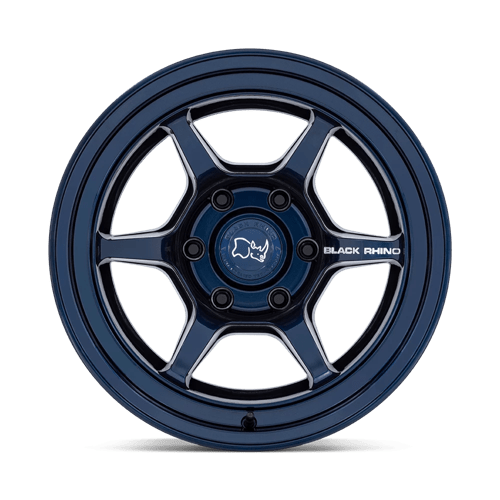 Black Rhino Hard Alloys Shogun 16X8 6X139.7 -10MM Gloss Midnight Blue