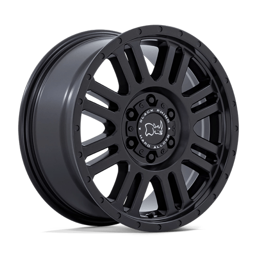 Black Rhino Hard Alloys Yellowstone 17X8 6X130 +45MM Matte Black
