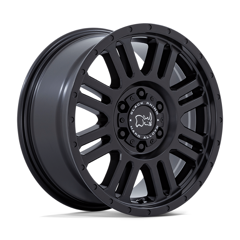 Black Rhino Hard Alloys Yellowstone 16X8 5X160 +45MM Matte Black