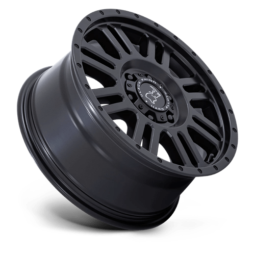 Black Rhino Hard Alloys Yellowstone 18X8 6X130 +48MM Matte Black