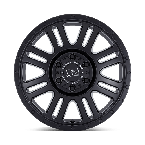 Black Rhino Hard Alloys Yellowstone 17X8 5X160 +45MM Matte Black
