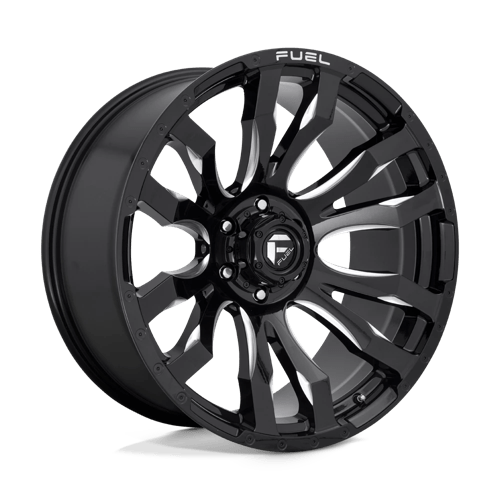 Fuel Off-Road Aluminum Wheels 20X10 Blitz D673 Gloss Black Milled
