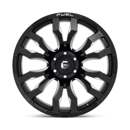 Fuel Off-Road D673 20X9 Gloss Black Milled 8x170 +1mm