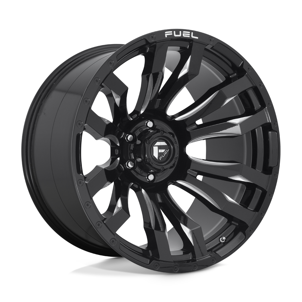 Fuel Off-Road D673 22X12 Gloss Black Milled 6x139.7 -44mm