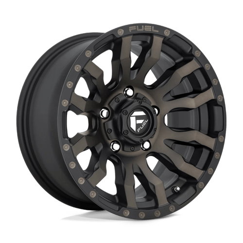 Fuel Off-Road Aluminum Wheels 16X8 Blitz D674 Matte Black Double Dark Tint